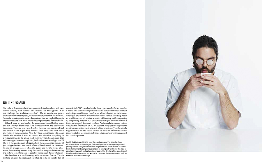 Marie Louise Munkegaard; Photographer; Oak, Oak The Nordic Journal, The art af a meal, Bo Lindegaard, Chefportraits, Portraits, Foodphotography, Copenhagen; Denmark