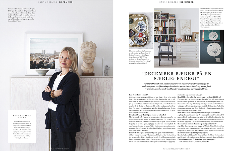 Marie Louise Munkegaard; Photographer; Elle decoration, Elle decoration dk, Copenhagen; Denmark